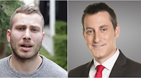 ברק רביד ואבנר נתניהו, צילום: פייסבוק